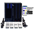 Brightlink PRO-MIX 4K Seamless Modular Matrix in our 10 HDBaseT Input x 32 HDBaseT Output configuration (c/w 32 Receivers over Cat6 Up To 228ft) - Front Panel 7” Touch Screen - Free Brightlink Control APP.7