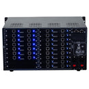 Brightlink PRO-MIX 4K Seamless Modular Matrix in our 14 HDBaseT Input x 18 HDBaseT Output configuration (c/w 14 Transmitters & 18 Receivers over Cat6 Up To 228ft) - Front Panel 7” Touch Screen - Free Brightlink Control APP.