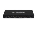 HDMI 2.0 1x4 HDMI Splitter, HDCP2.2 Supports 3D, 4Kx2K@60Hz(YUV 4:4:4), 18G, HDR, EDID
