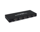 HDMI 2.0 1x4 HDMI Splitter, HDCP2.2 Supports 3D, 4Kx2K@60Hz(YUV 4:4:4), 18G, HDR, EDID